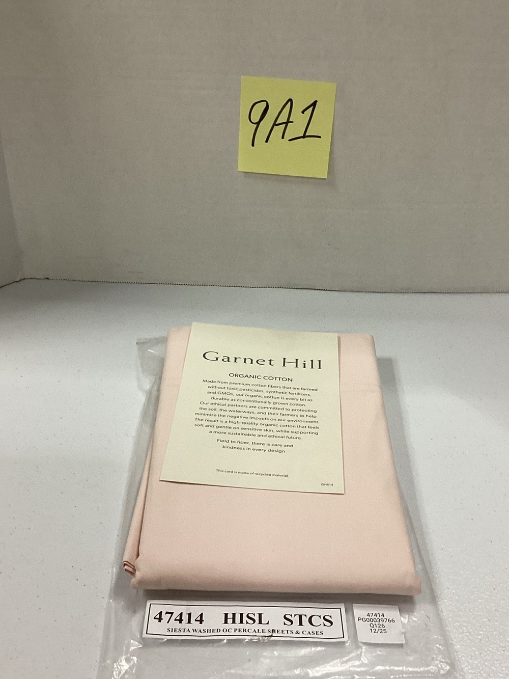 Garnet Hill Organic Cotton Pillow Cases